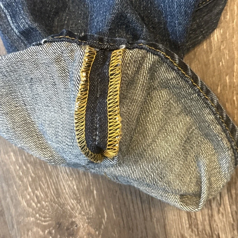 Levis 559 Relaxed Fit Men's 32x32 Selvedge Blue Jeans Fits 32x30